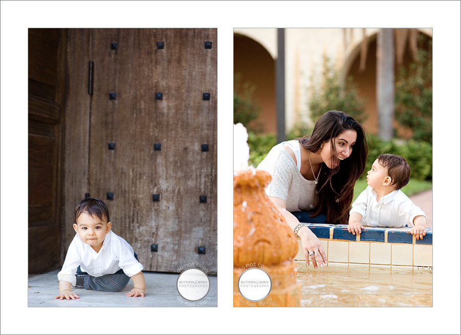 Orlando baby photographer natural light portrait session Florida outdoor family photography
